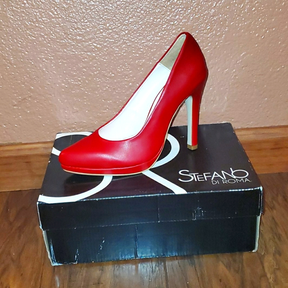 New Red Pumps